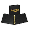 Classic Executive Ring Binders w/ 1.5" Ring (Black)